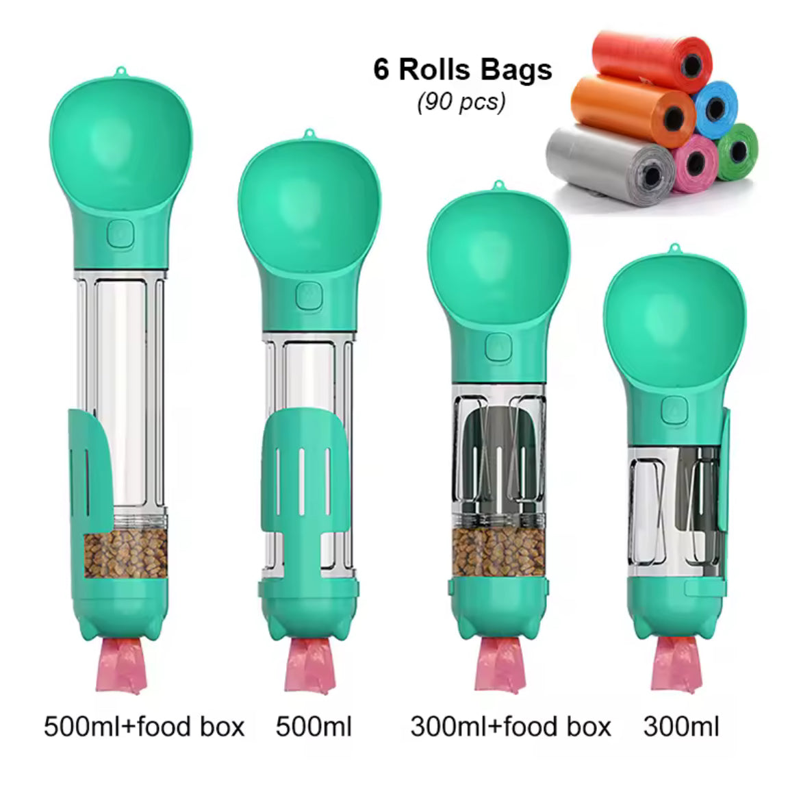 3 In 1 water bottle for pets