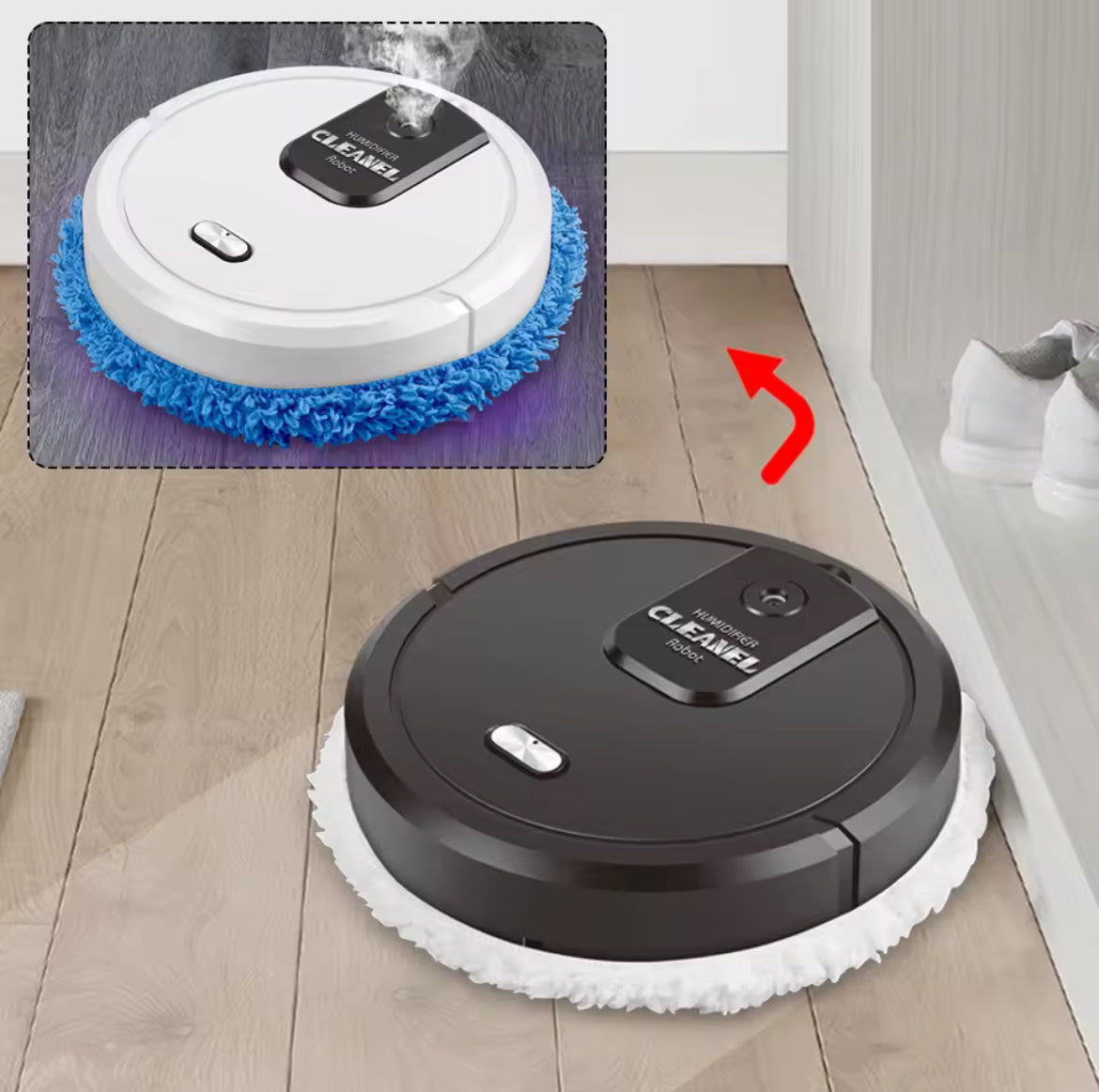 Mini humidifier vacuum cleaner