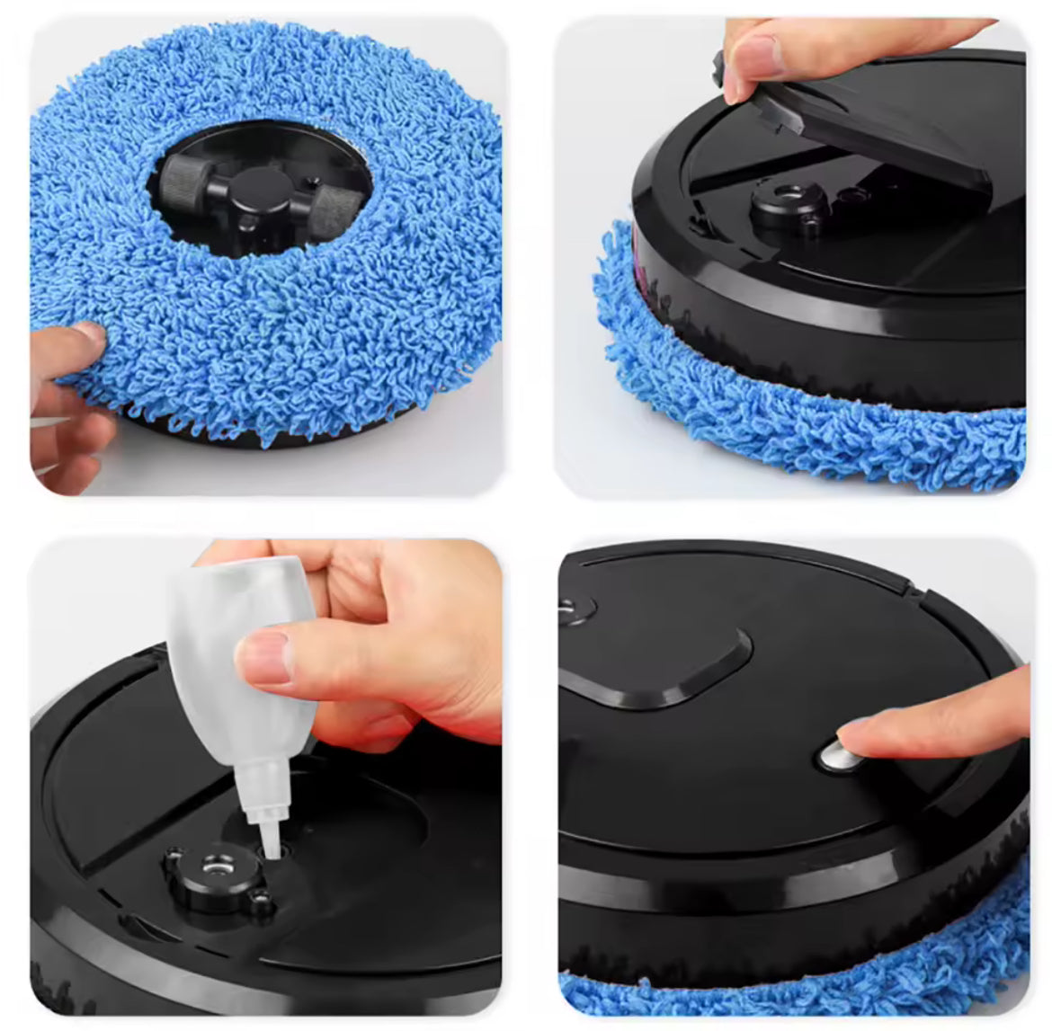 Mini humidifier vacuum cleaner