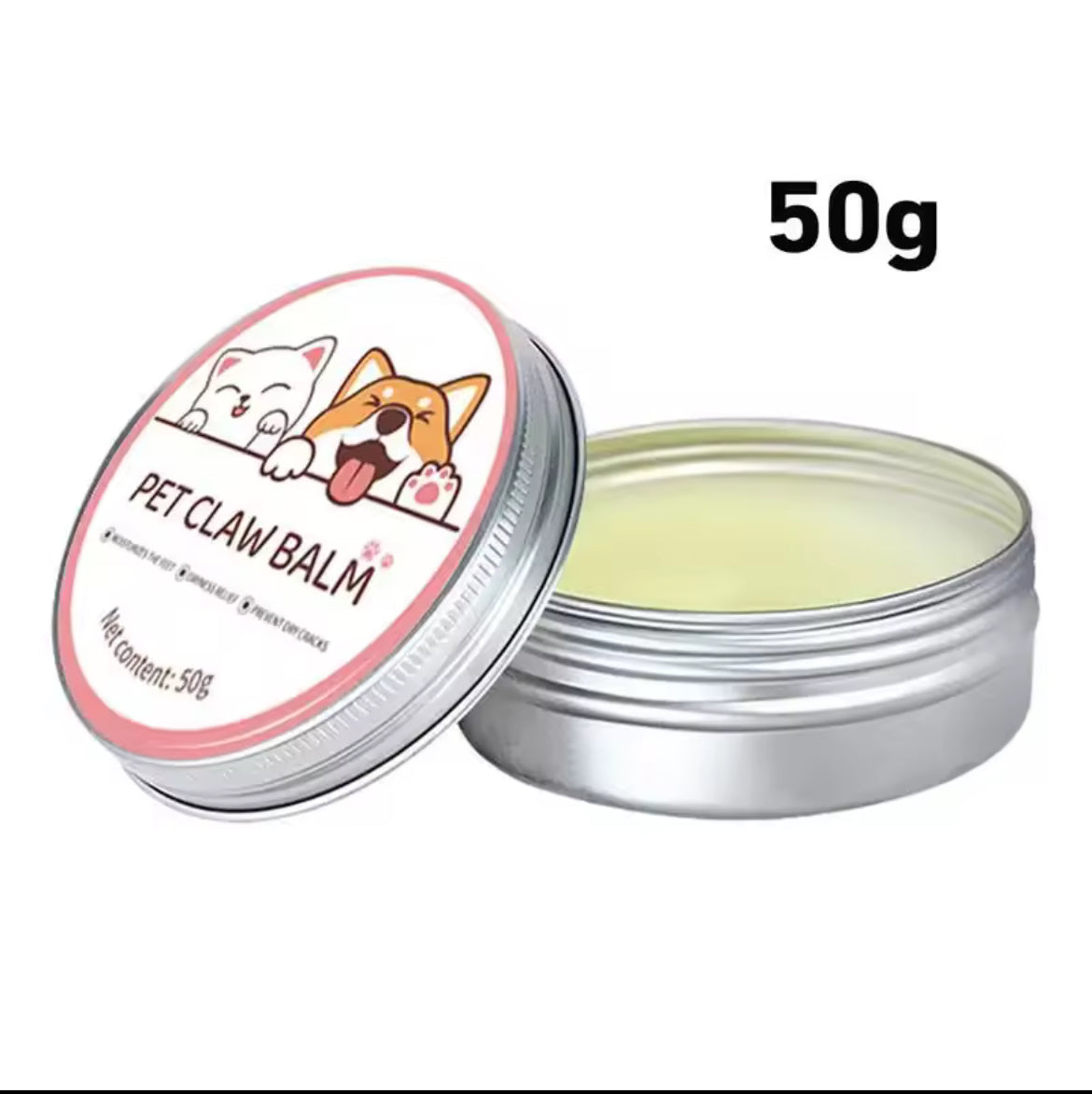 Pet claw balm