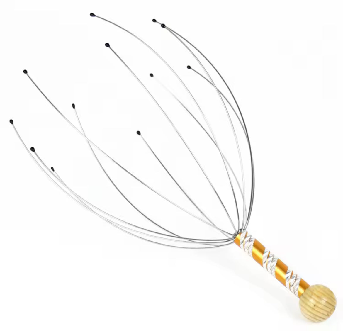 1pc octopus head massager! Stainless steel