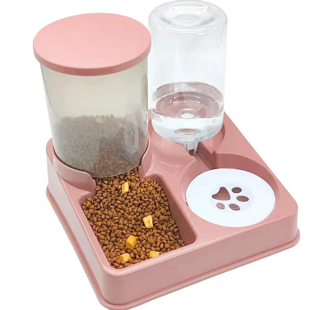 2 in 1 food & water dispenser for pets