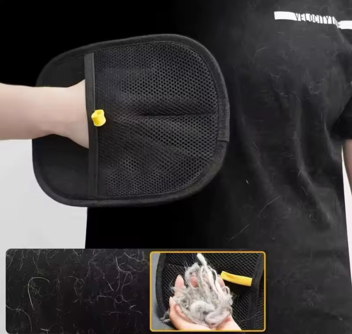 Pet hair roller/removal