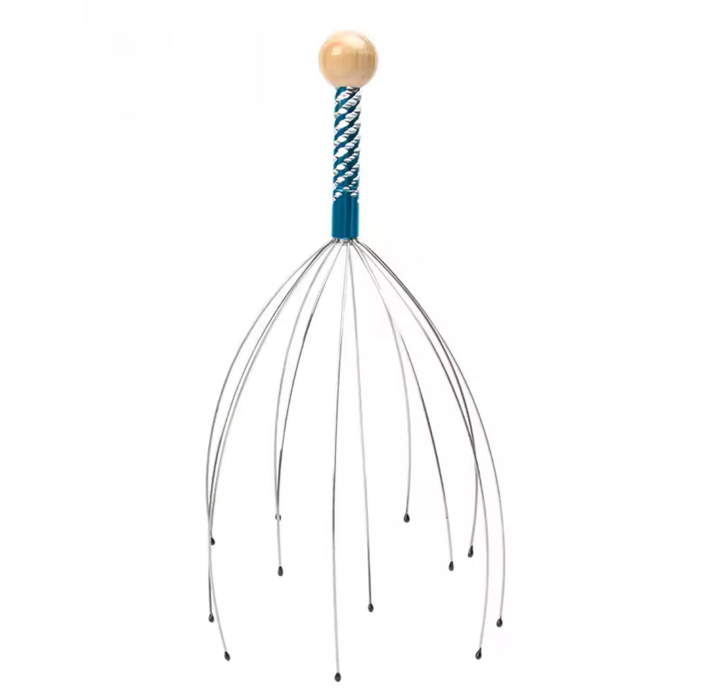 1pc octopus head massager! Stainless steel