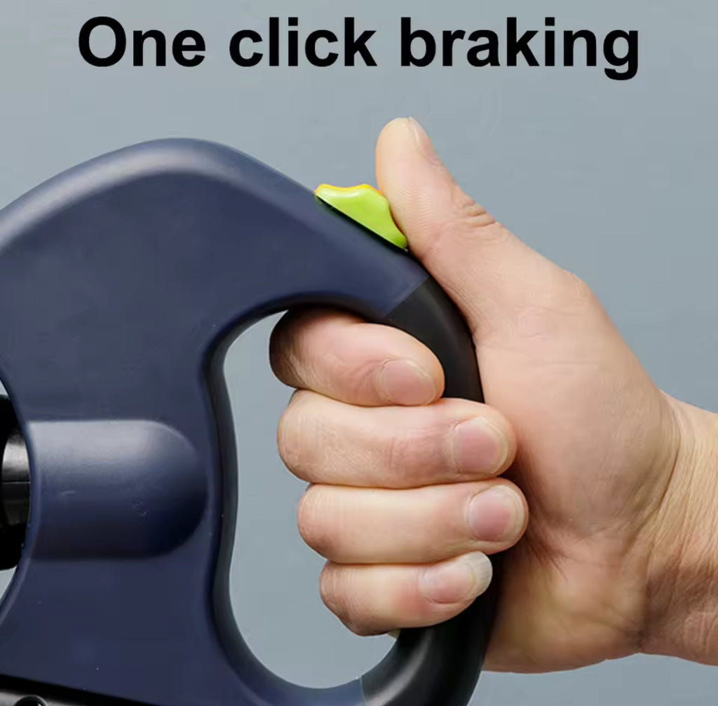 No tangle walking pet leash, with led